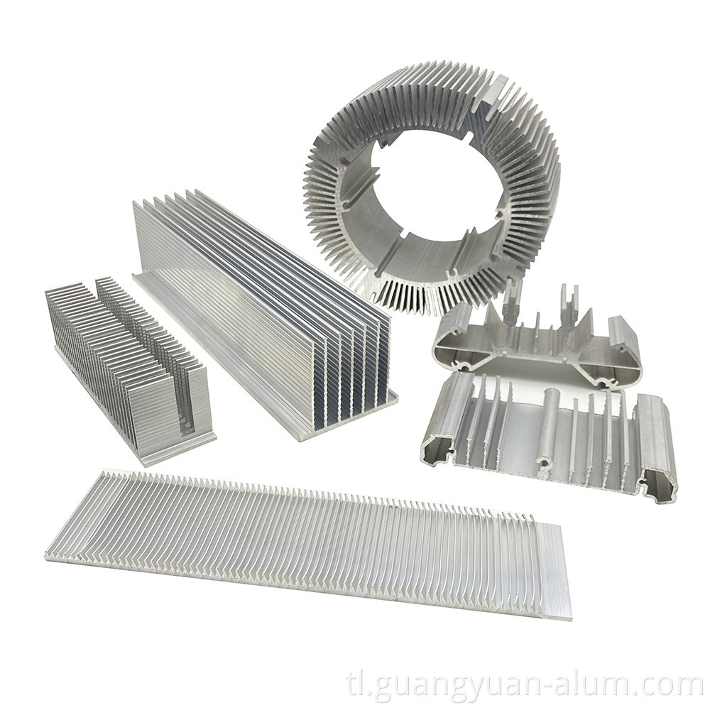Profile ng heatsink aluminyo Heatsink Aluminum Profile